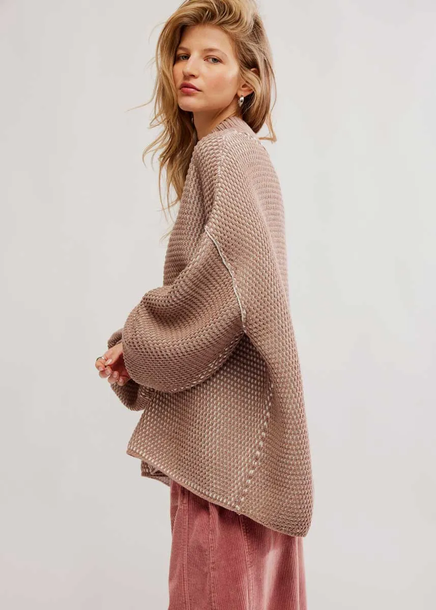 Maisie Sweater - Stucco Combo