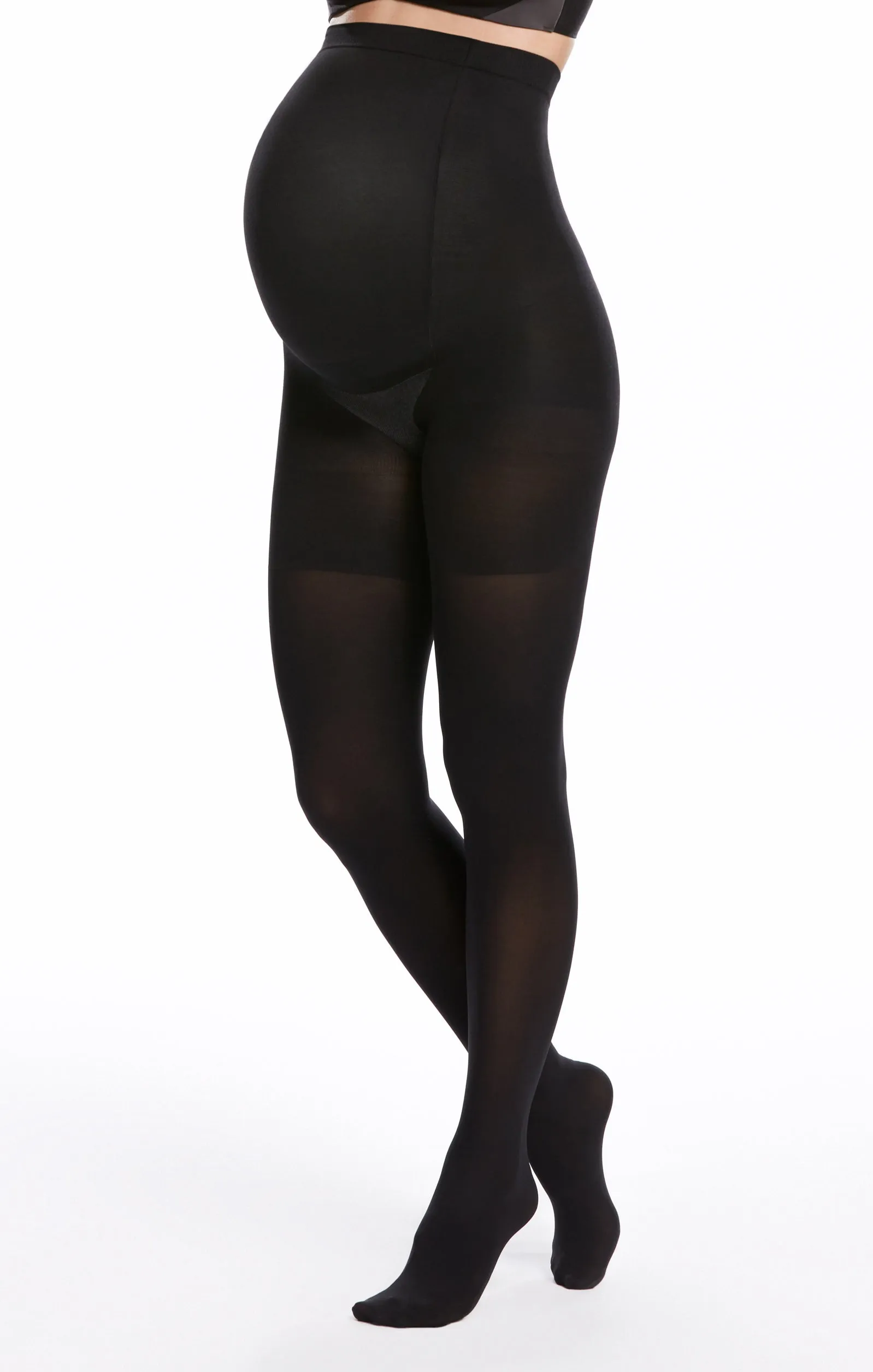 Mama Mid Thigh Shaping Tights ~ Very Black