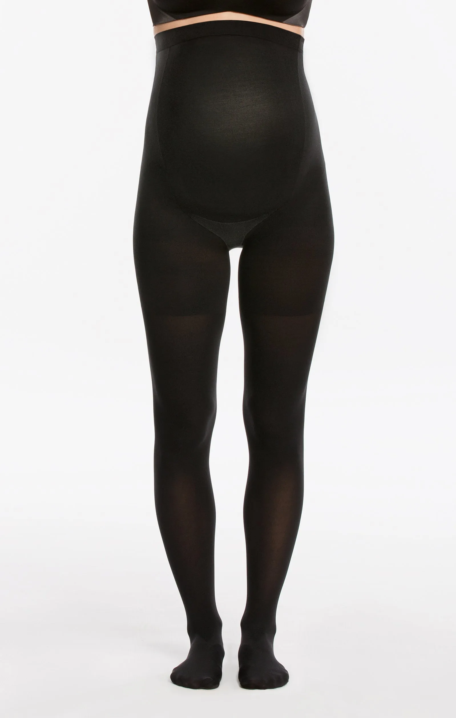 Mama Mid Thigh Shaping Tights ~ Very Black