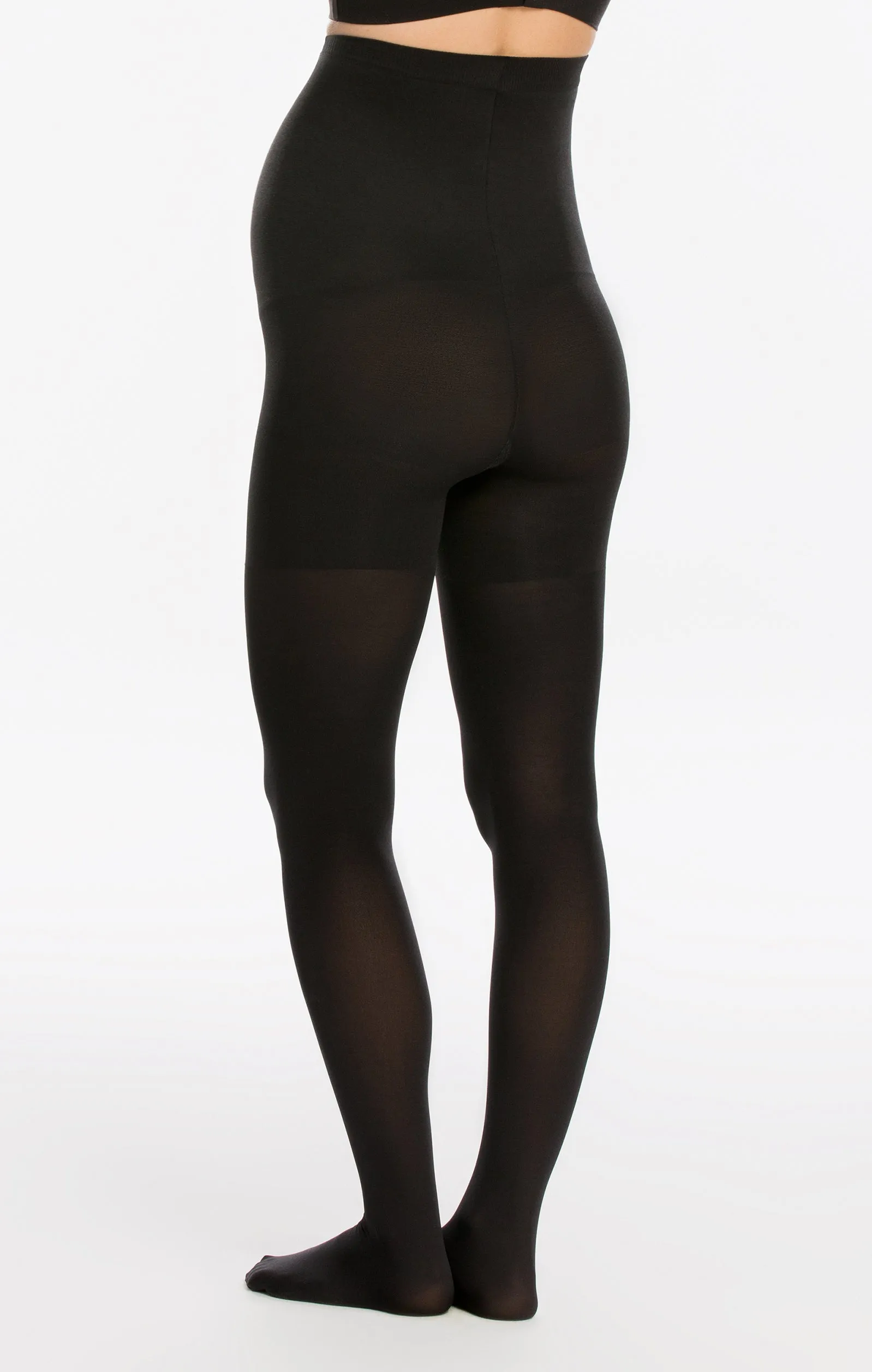 Mama Mid Thigh Shaping Tights ~ Very Black