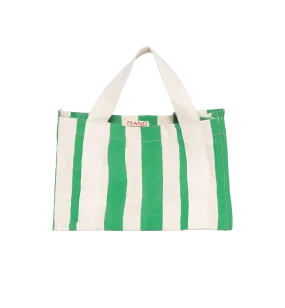 Mano Mano Green/White Tote Bag