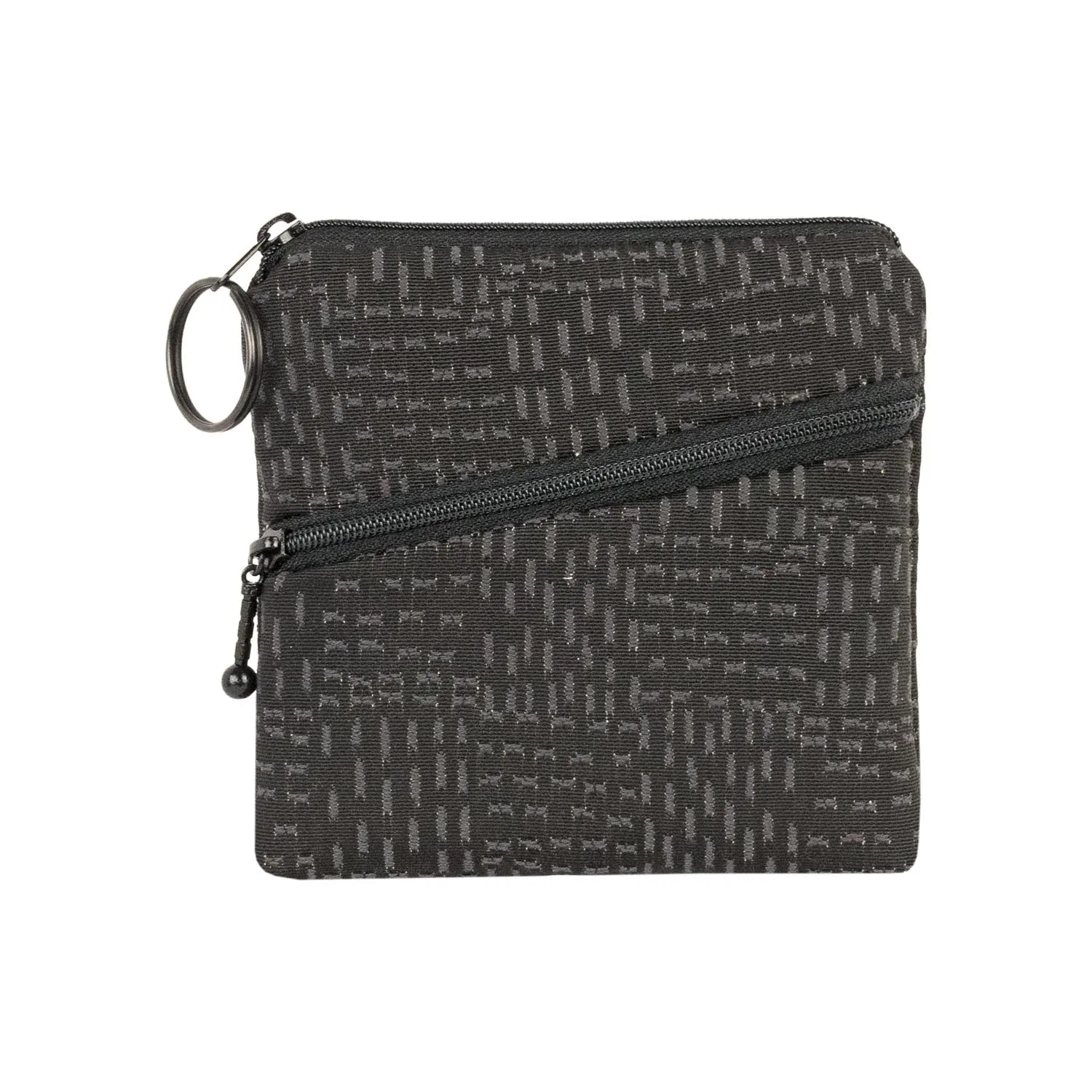 Maruca Roo Pouch in Basket Black