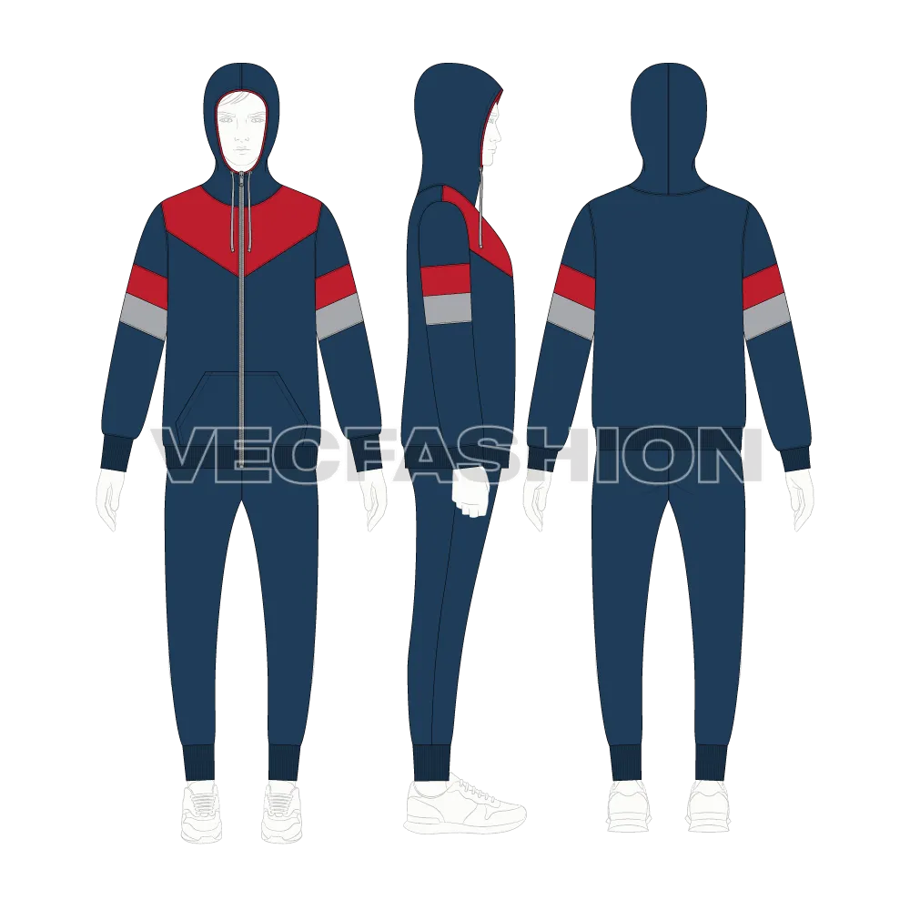 Mens Activewear Tracksuit