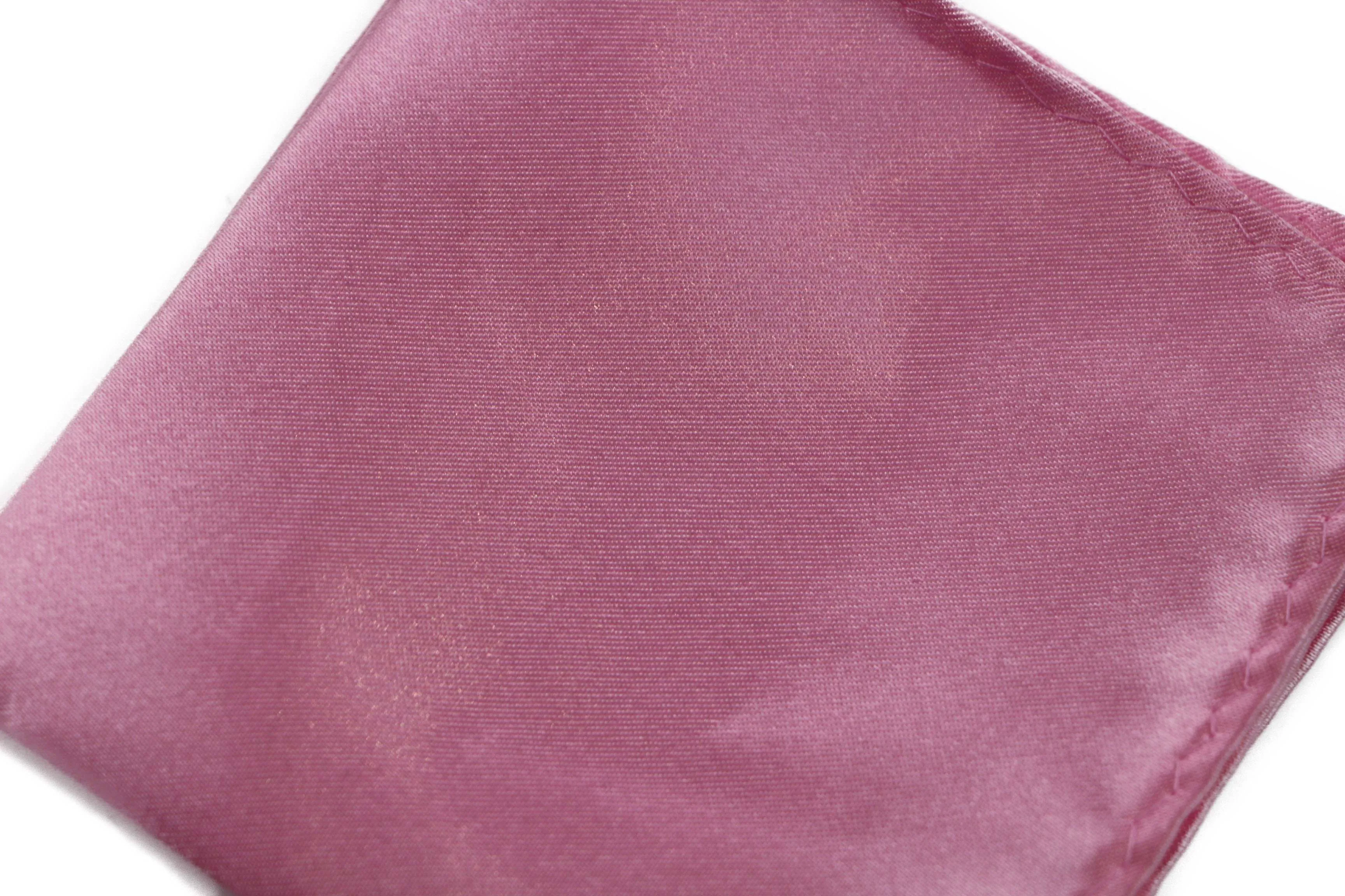 Mens  Baby Pink Pocket Square