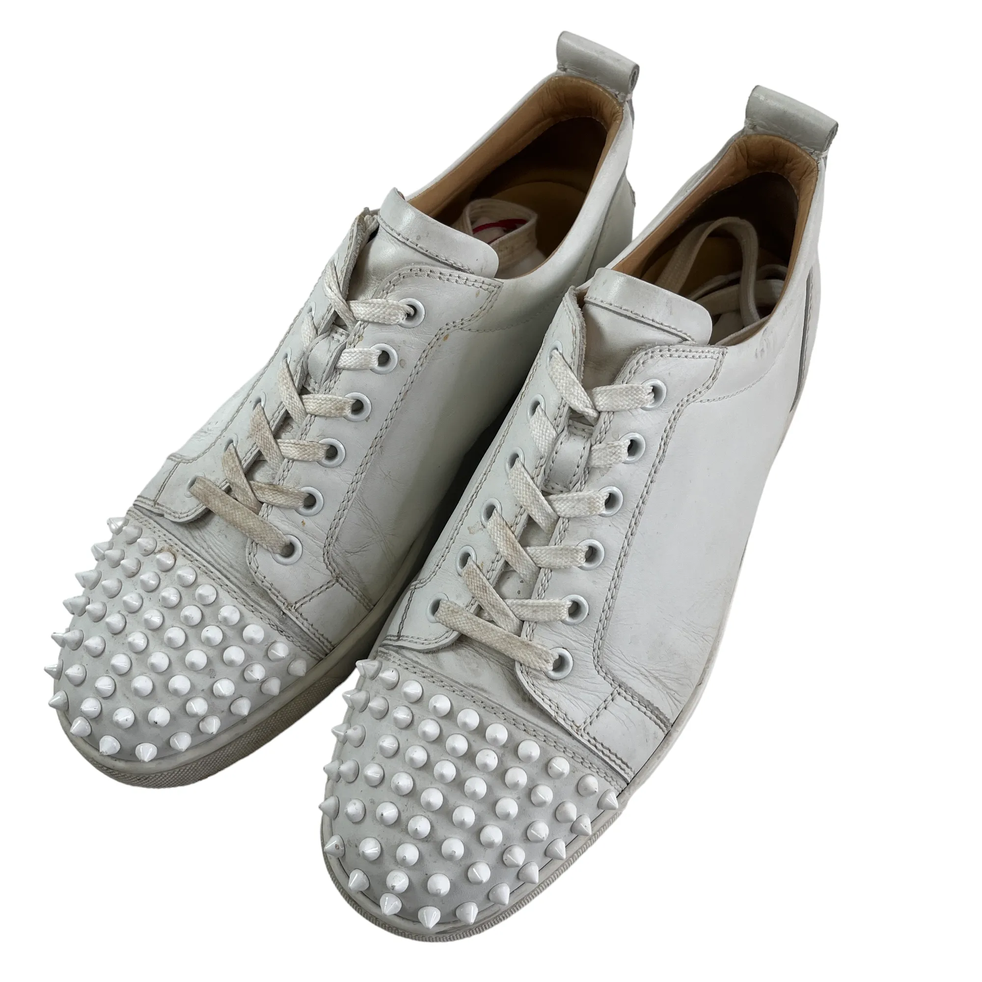 Men's Spikes Low Trainers White Size EU 41.5 / UK 7.5