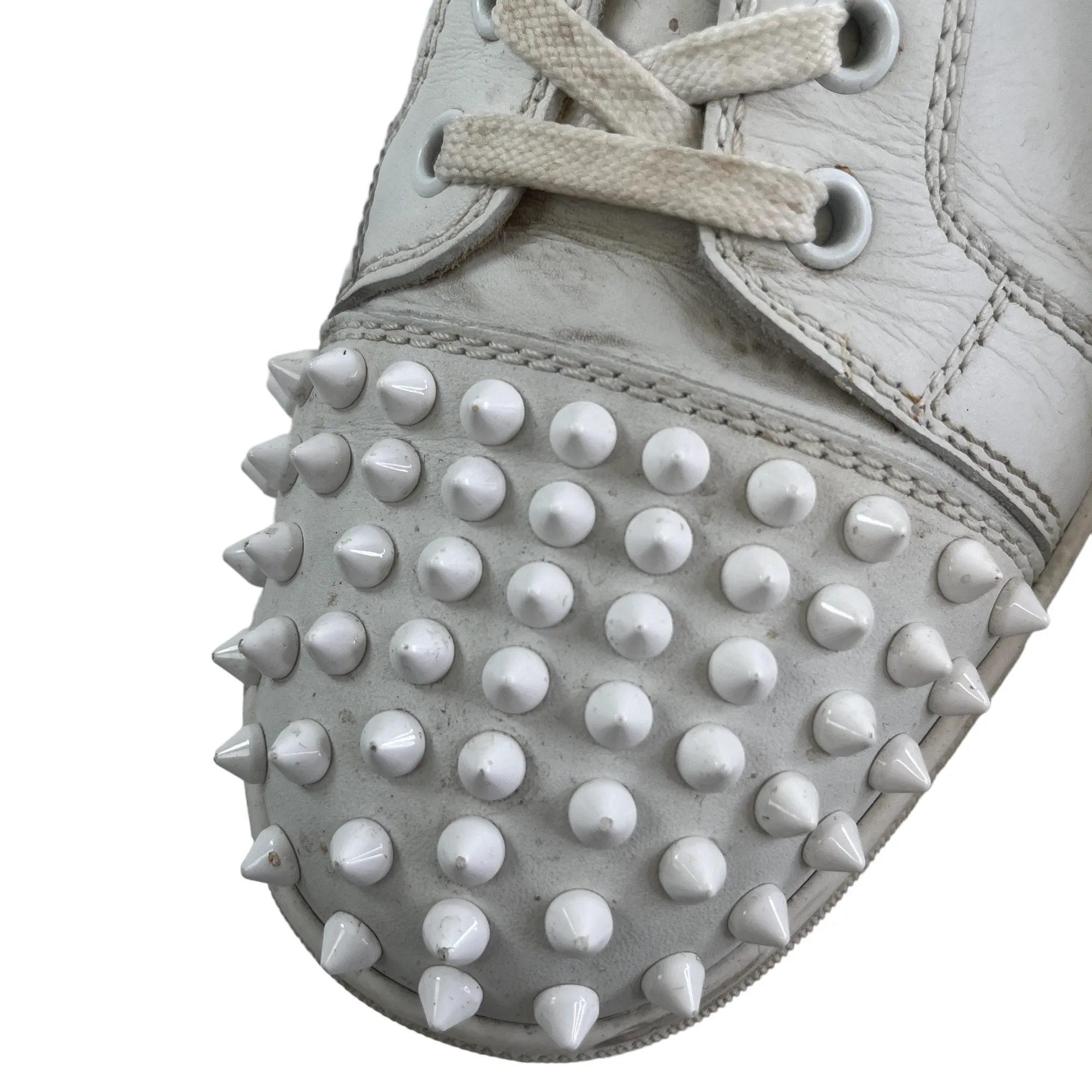 Men's Spikes Low Trainers White Size EU 41.5 / UK 7.5