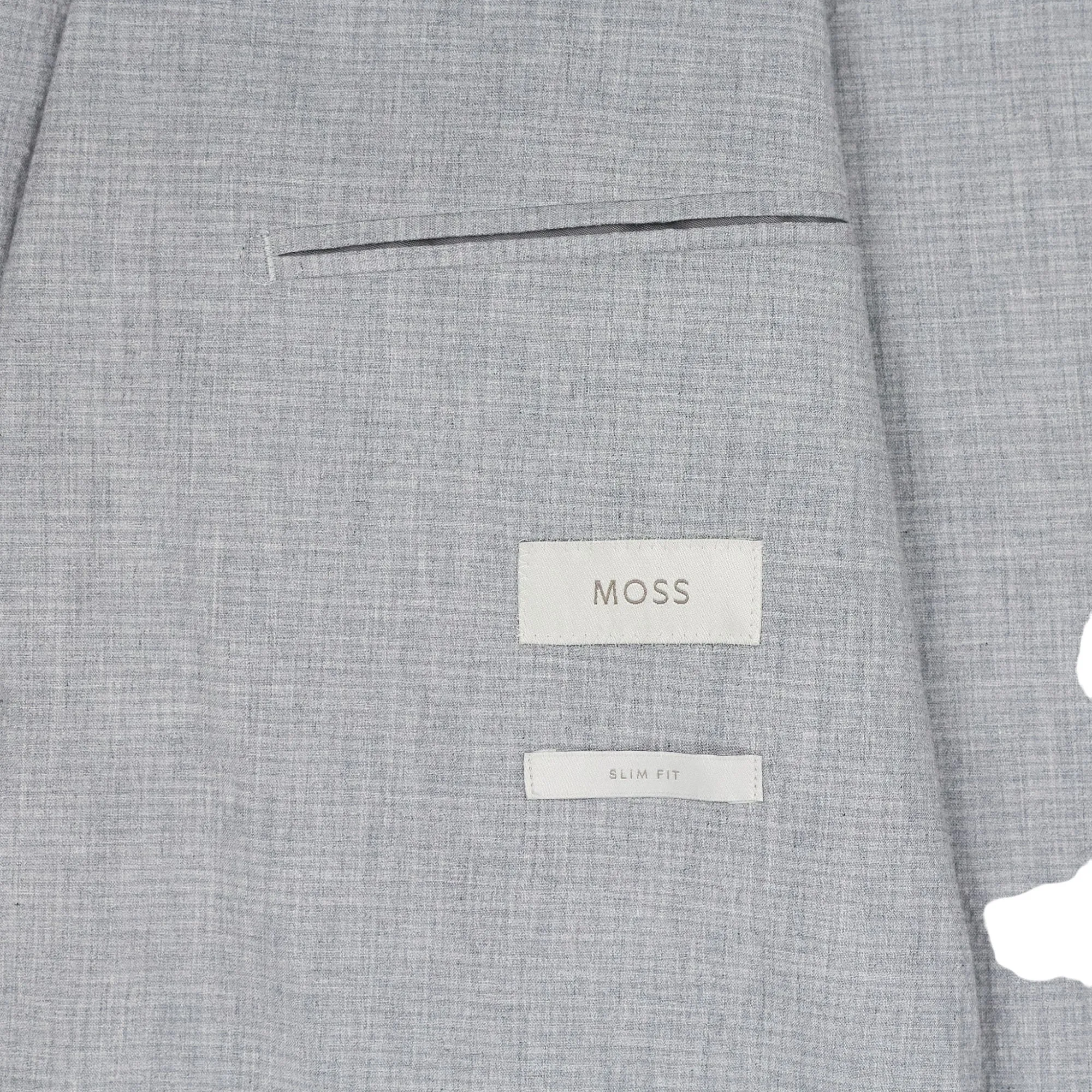 Moss Light Grey Slim Fit Suit