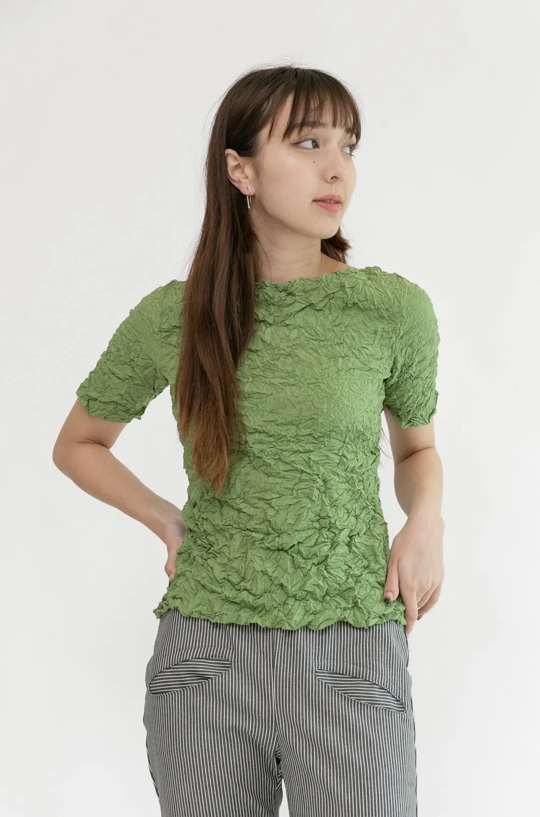 Moth Angelika II Top | Matcha