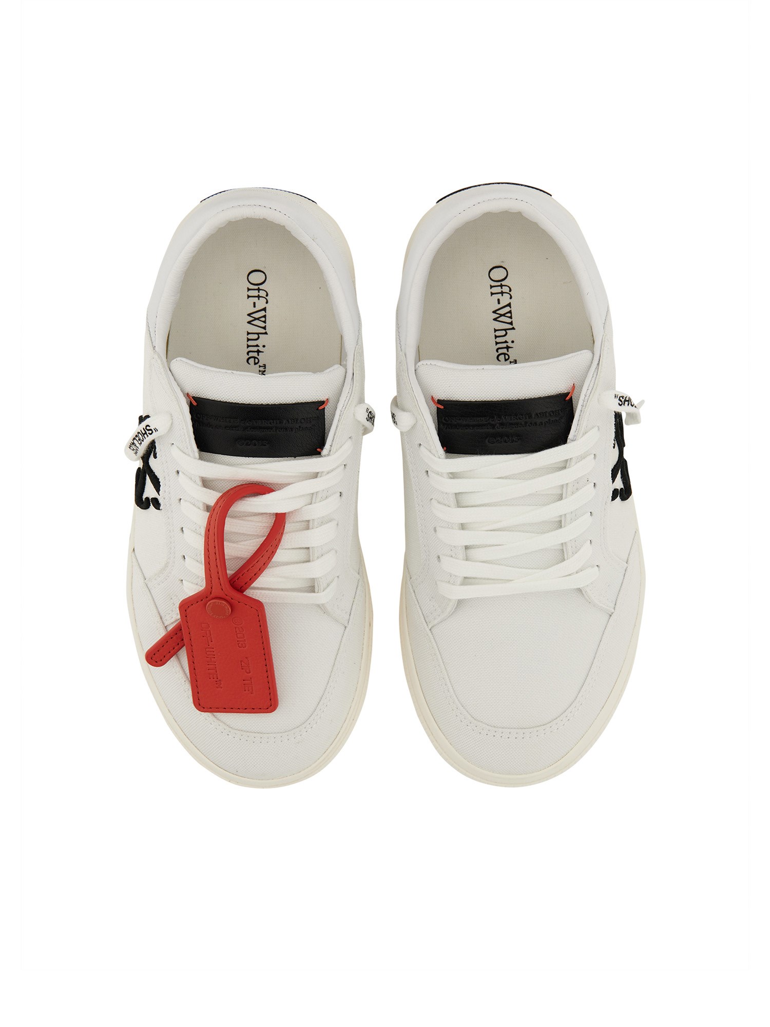 OFF-WHITE    NEW VULCANIZED LOW SNEAKERS