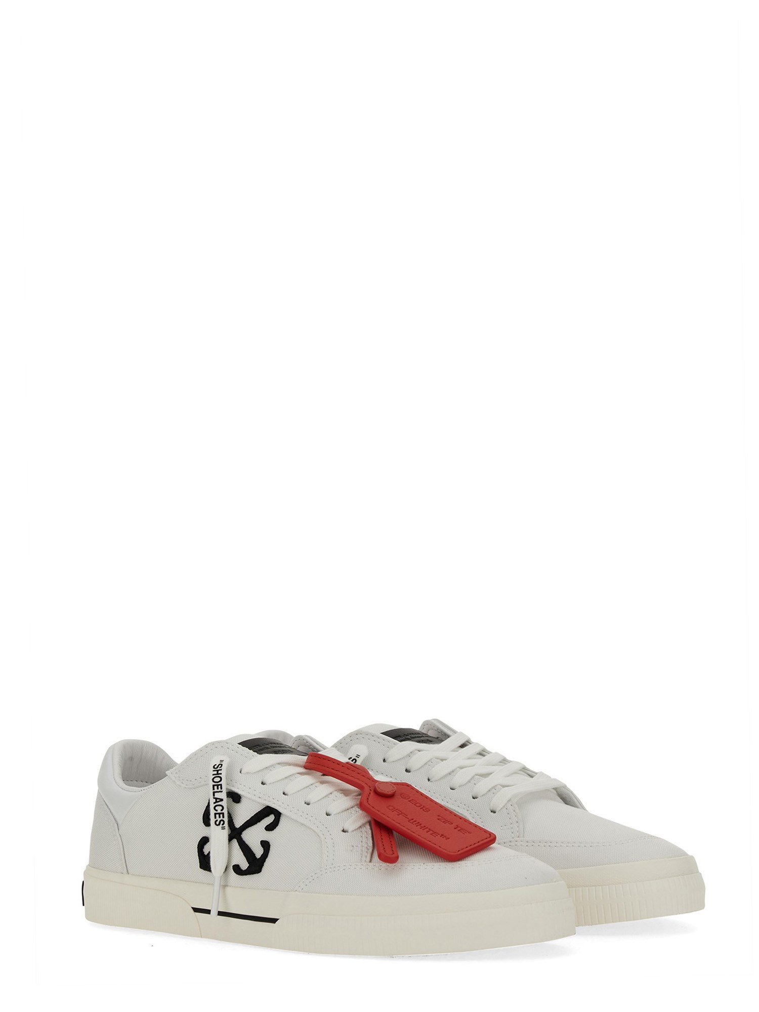 OFF-WHITE    NEW VULCANIZED LOW SNEAKERS