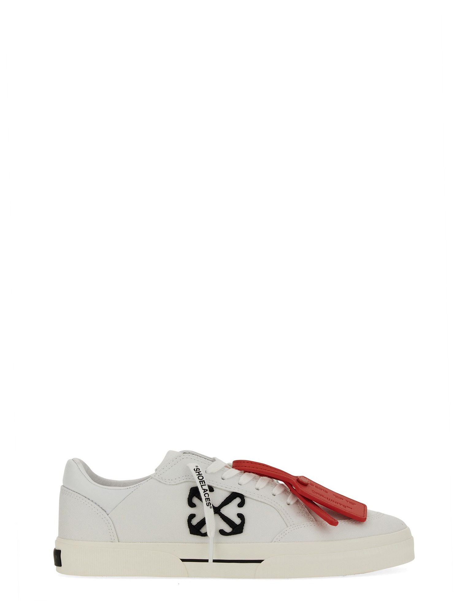 OFF-WHITE    NEW VULCANIZED LOW SNEAKERS