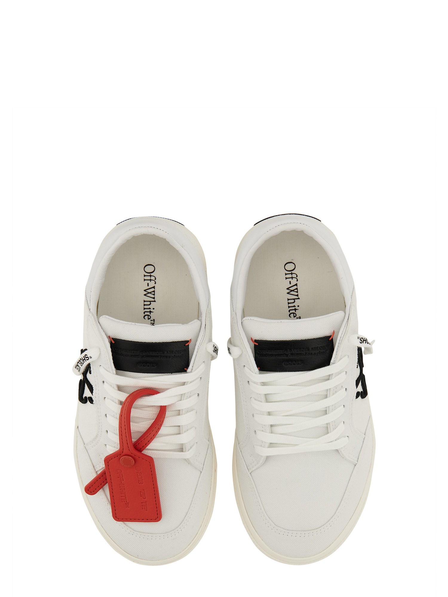 OFF-WHITE    NEW VULCANIZED LOW SNEAKERS