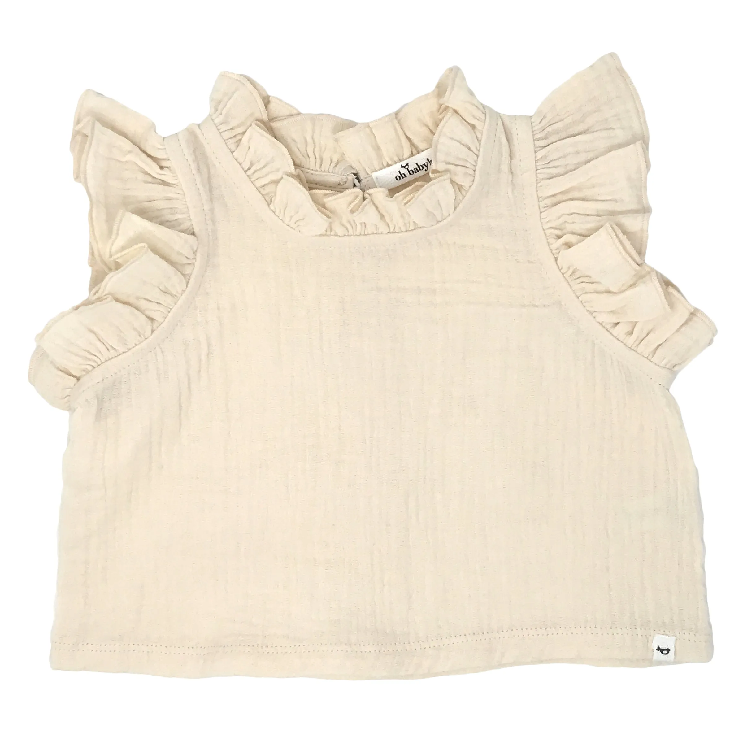 oh baby! Lola Top Gauze - Natural