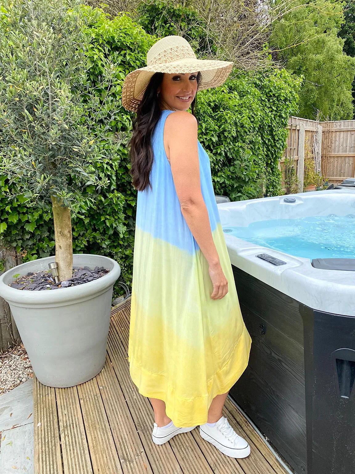 Ombre Sun Dress Farah