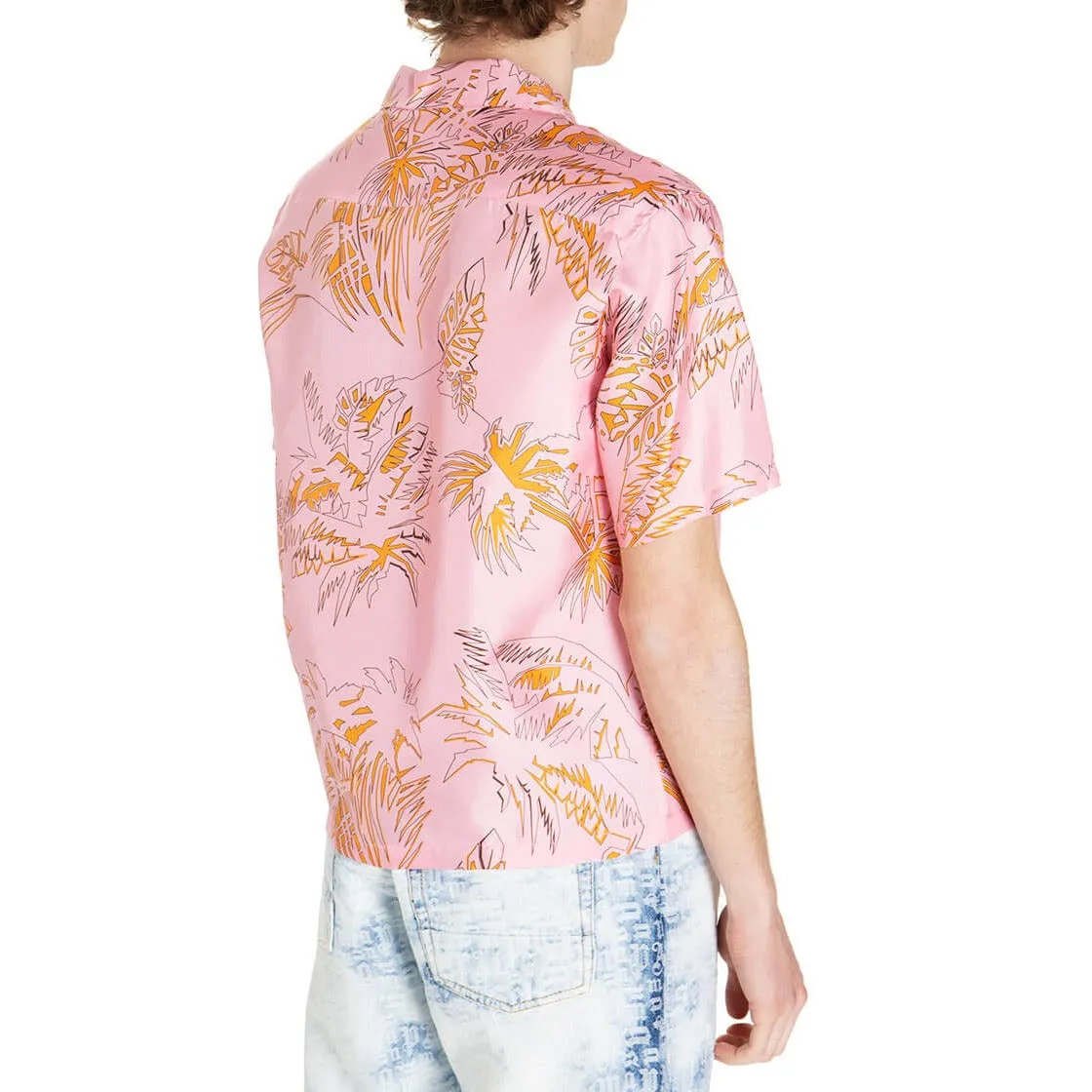 Palm Angels Allover Printed Bowling Shirt