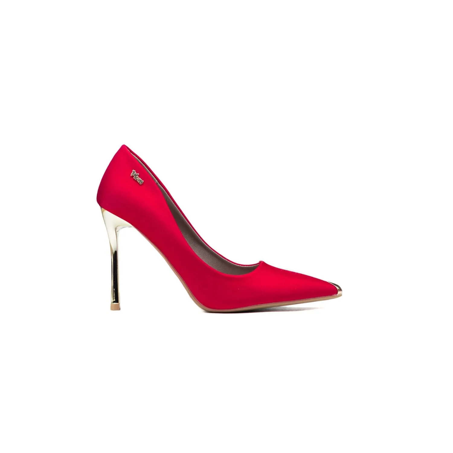 Plum Pl081318 Ladies Liliana Heels Red