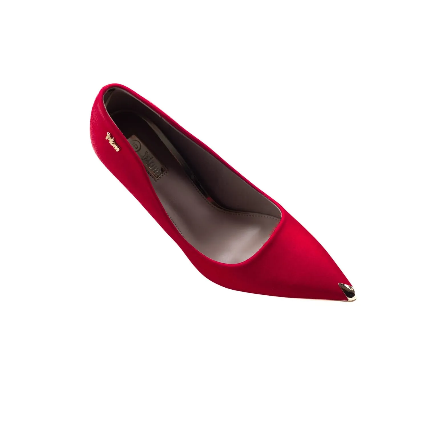 Plum Pl081318 Ladies Liliana Heels Red