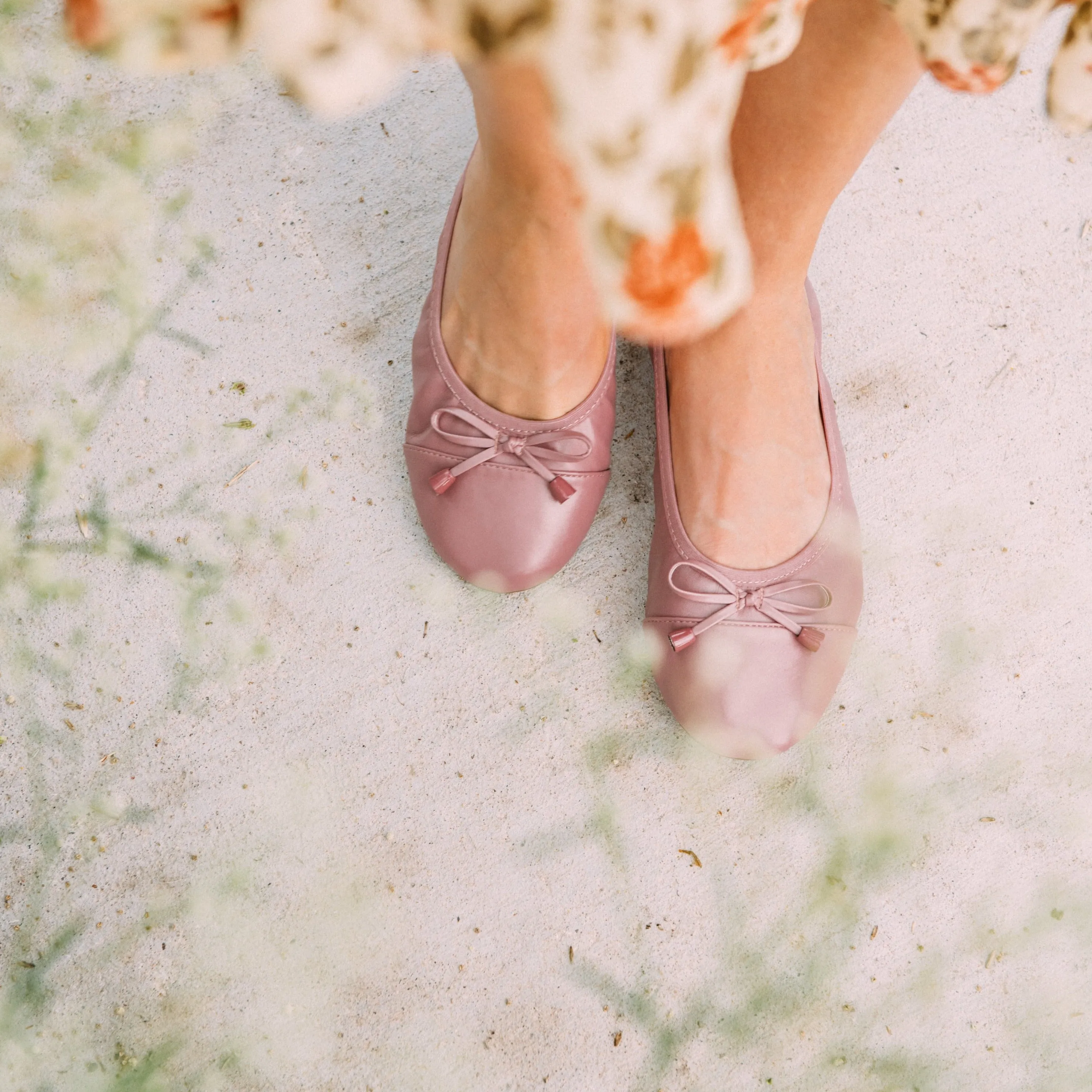 Premium Dusty Rose Flats