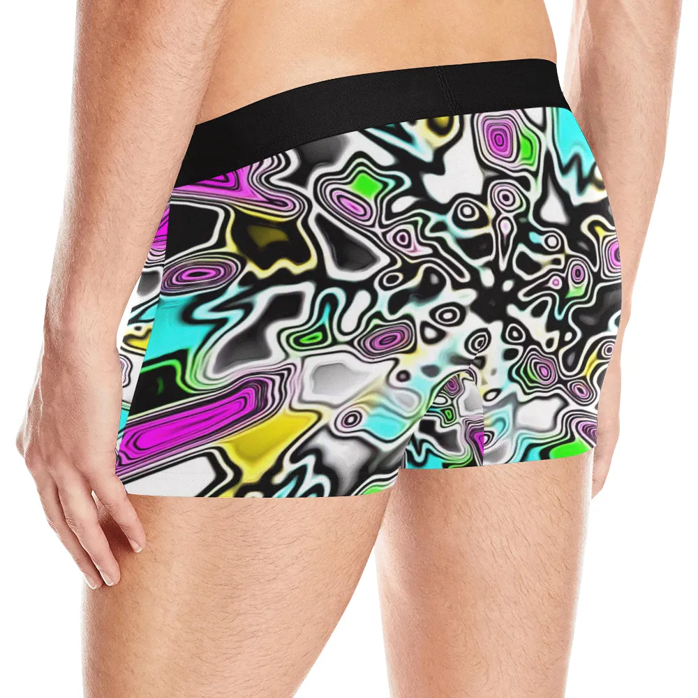 Psychedelic Paint Drop Boxer Briefs