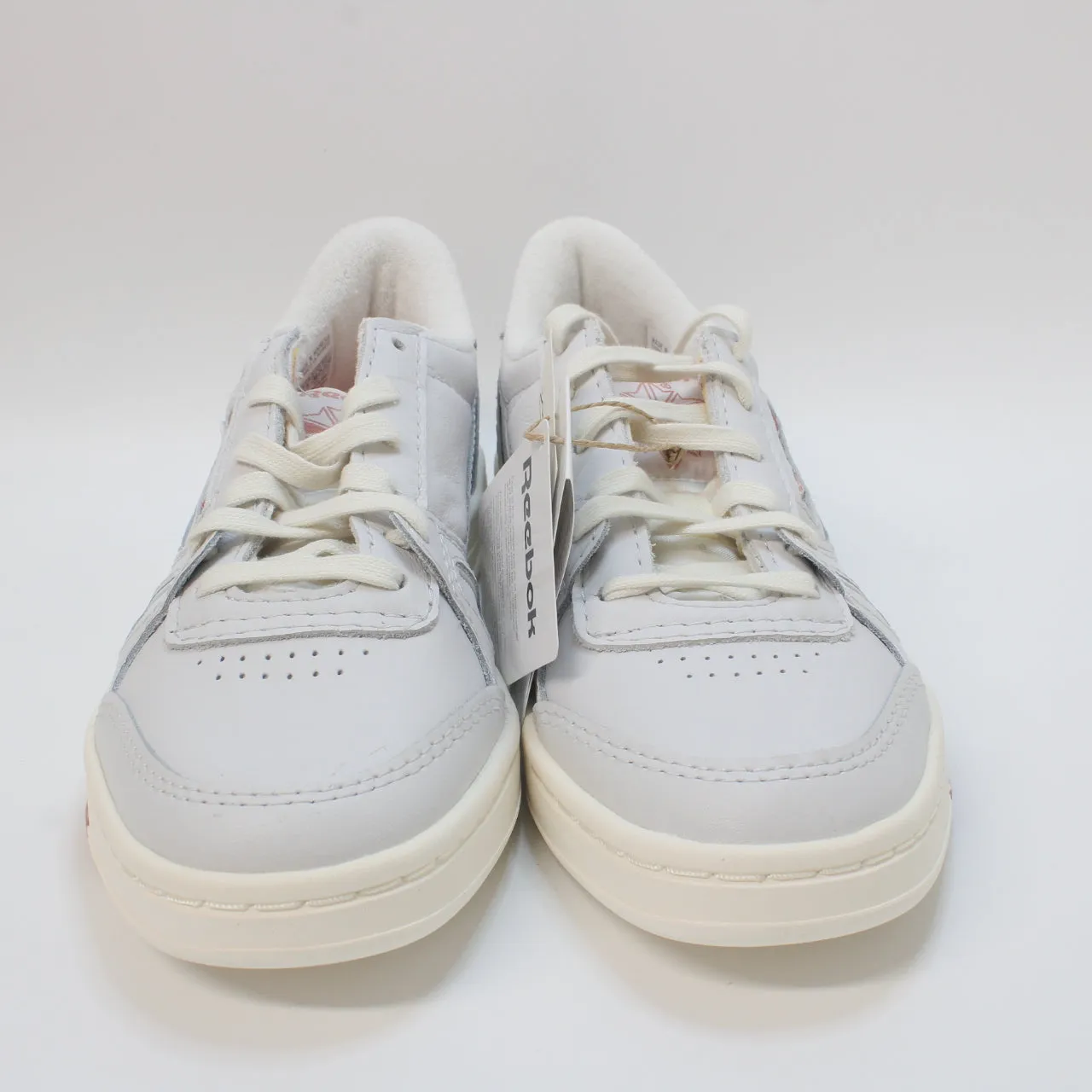 Reebok Lt Court White Pink Trainers