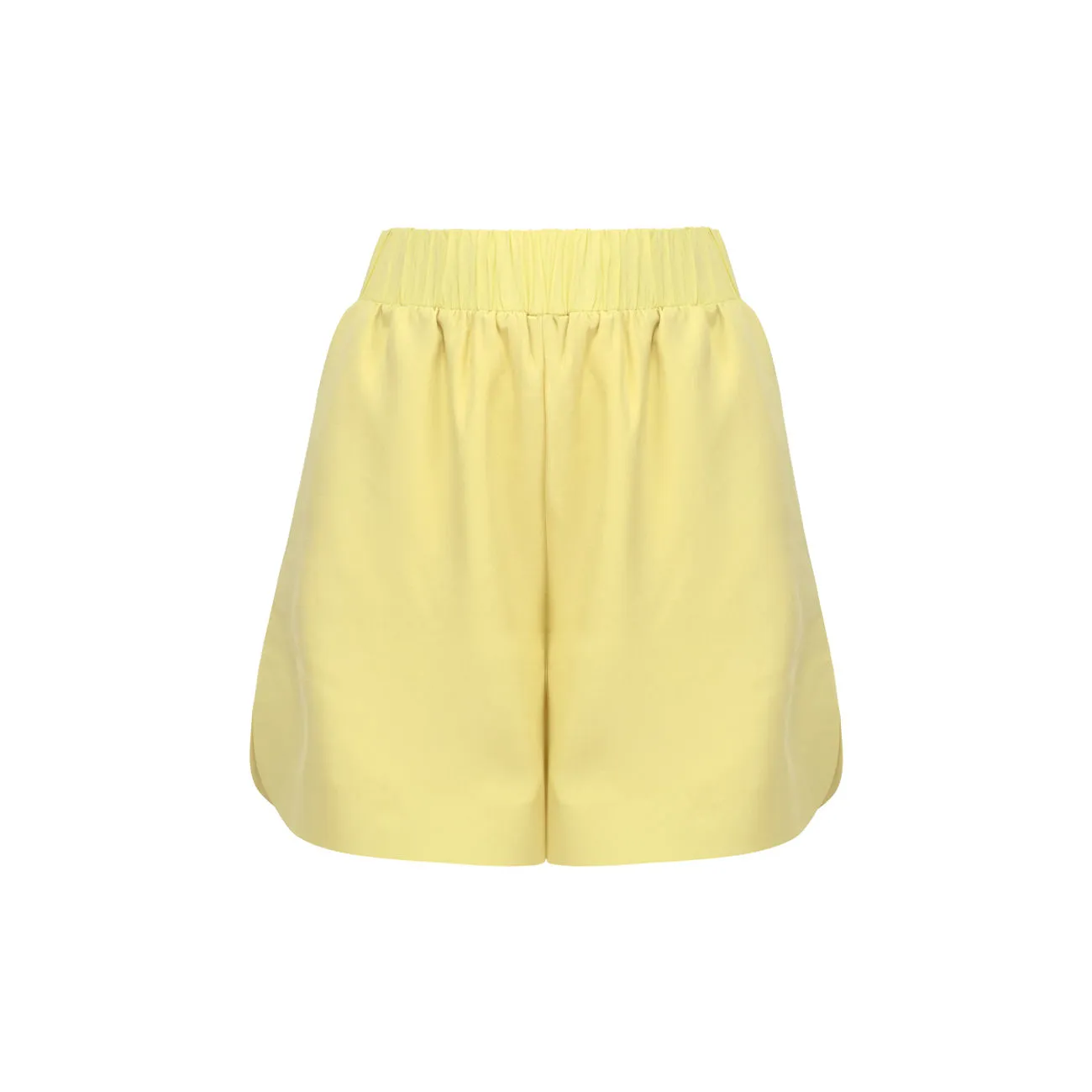 SHORTS CON SPACCHETTI Donna Giallo