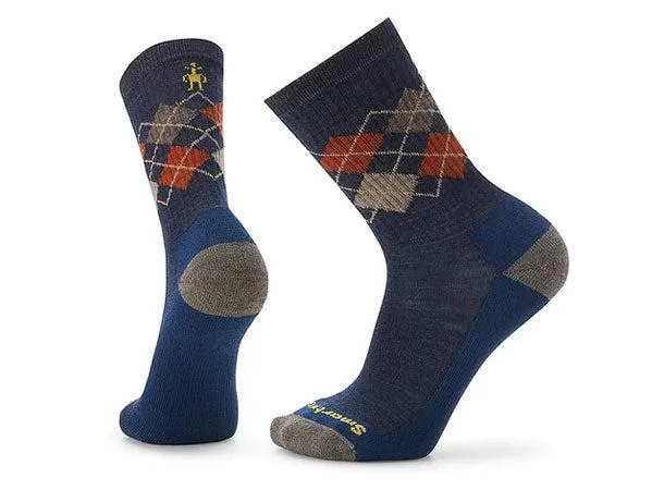 Smartwool Everyday Diamond Crew Socks In Deep Navy