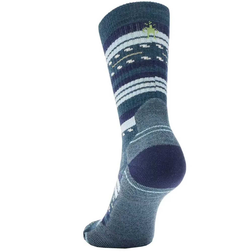 Smartwool Hike Light Cushion Margarita Crew Socks Deep Navy (Women's)