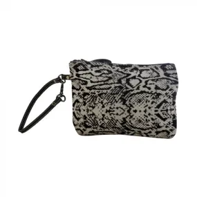 Snake Print Pouch