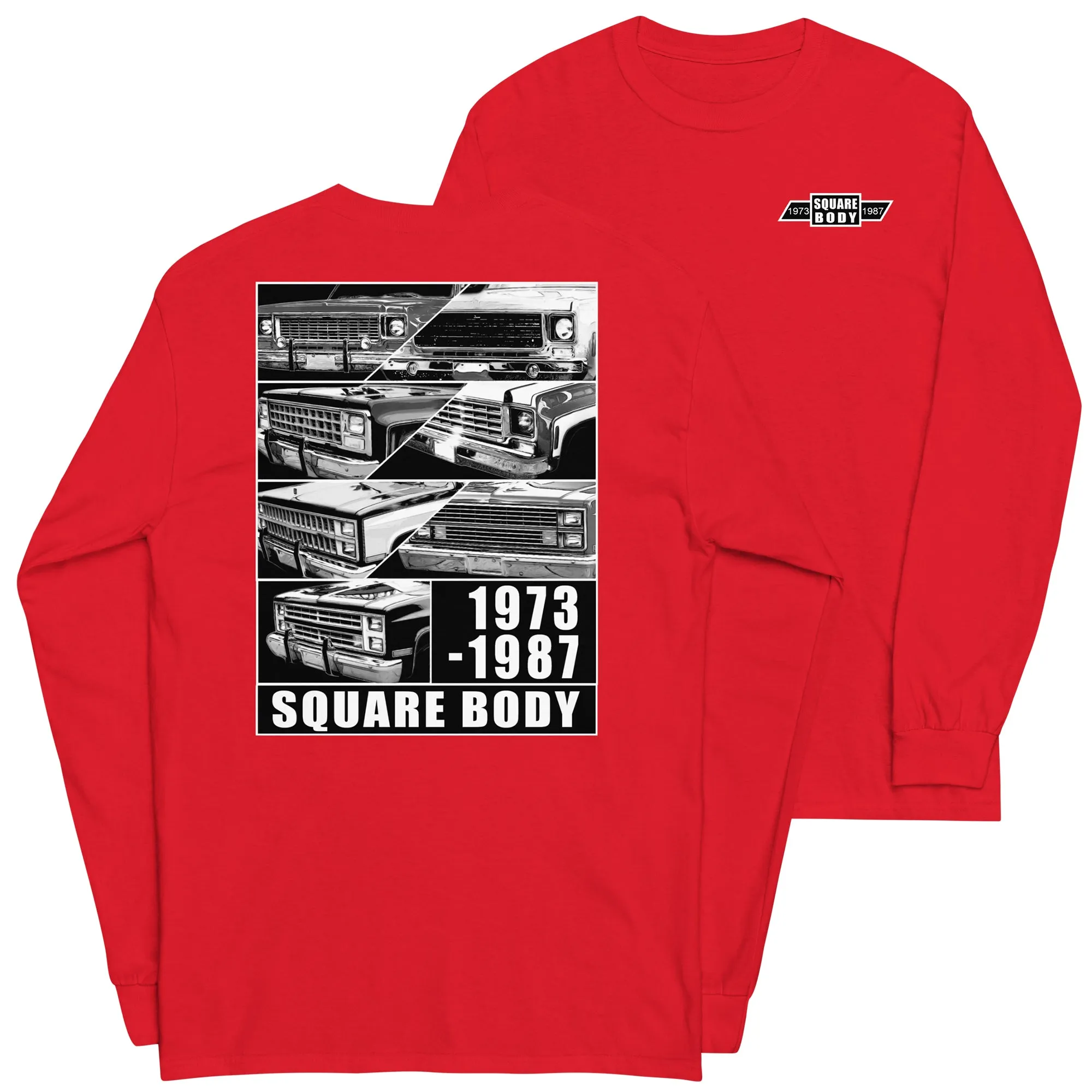 Square Body Grilles Long Sleeve T-Shirt