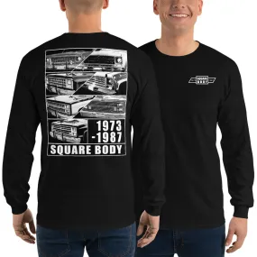 Square Body Grilles Long Sleeve T-Shirt