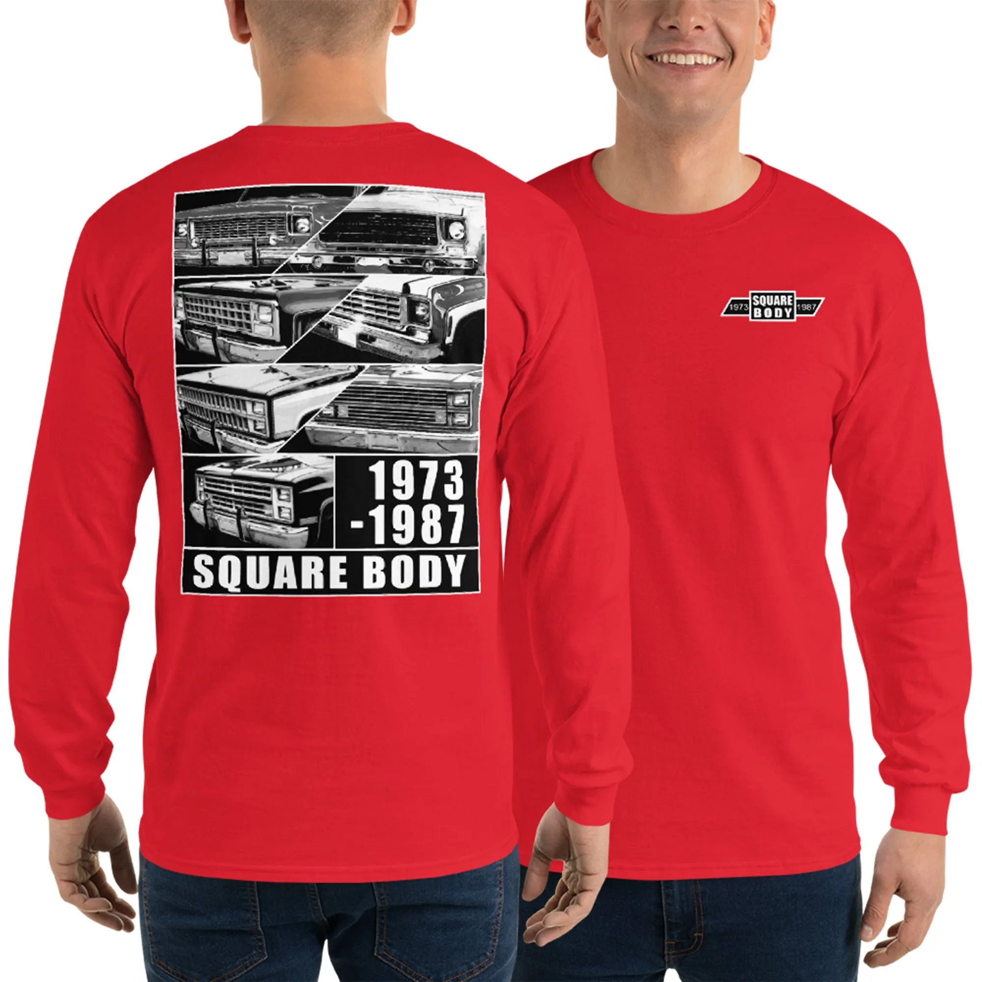 Square Body Grilles Long Sleeve T-Shirt