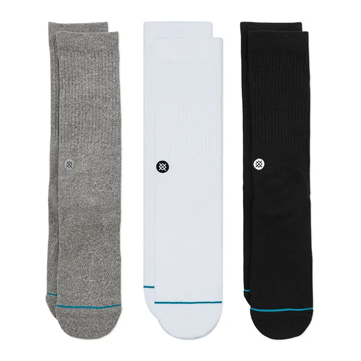 Stance Icon 3 Pack Socks (Multi)