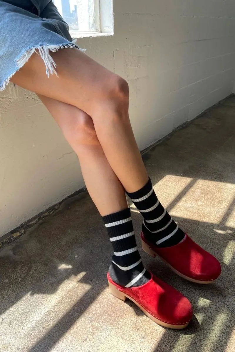 Striped Boyfriend Socks