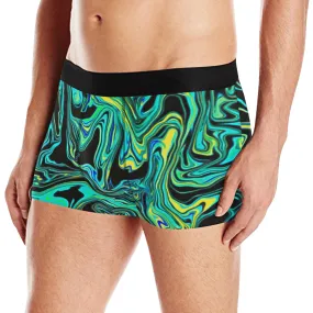 Teal Oil Spill Boxer Briefs