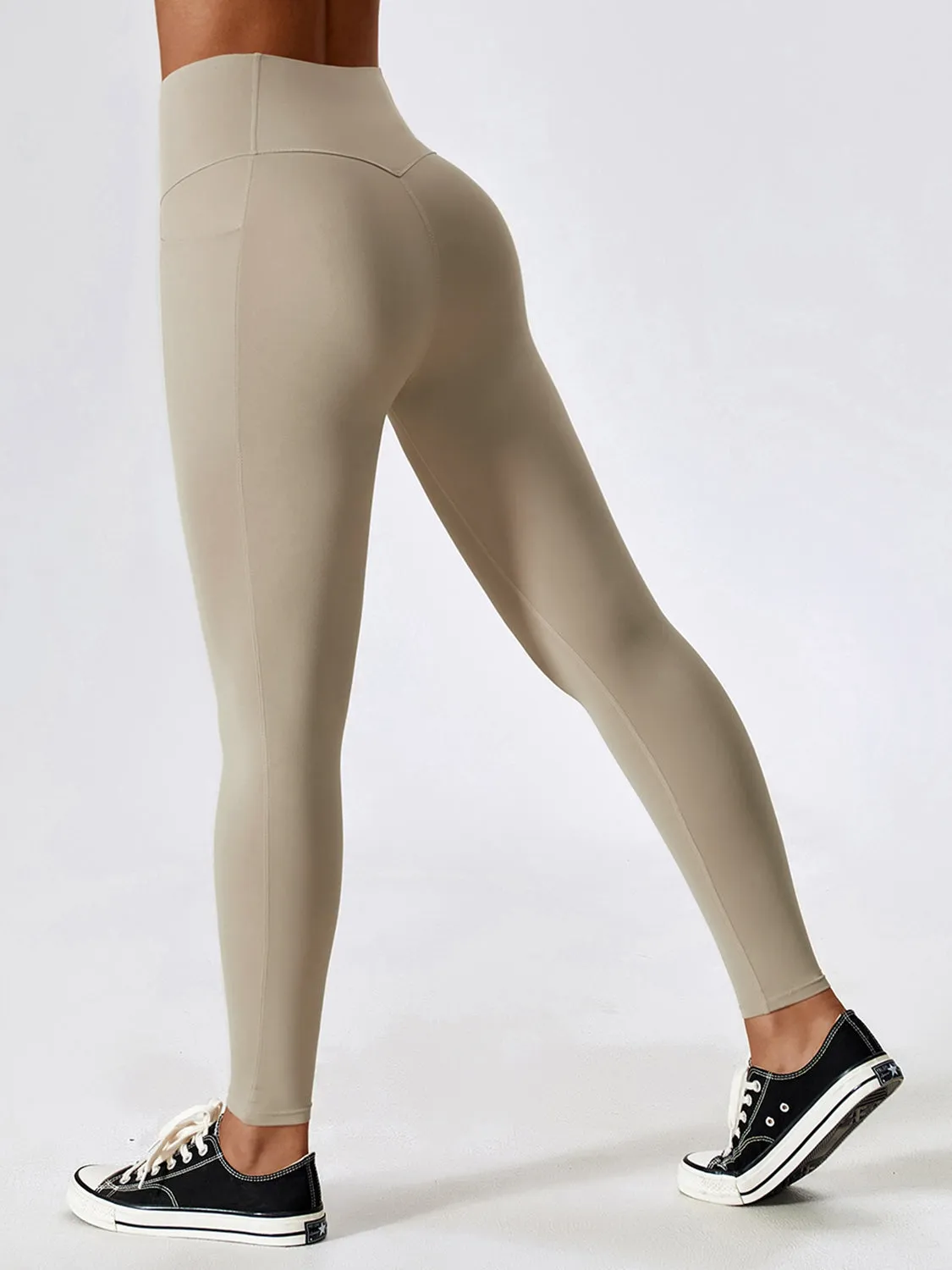 Wide Waistband Activewear Leggings