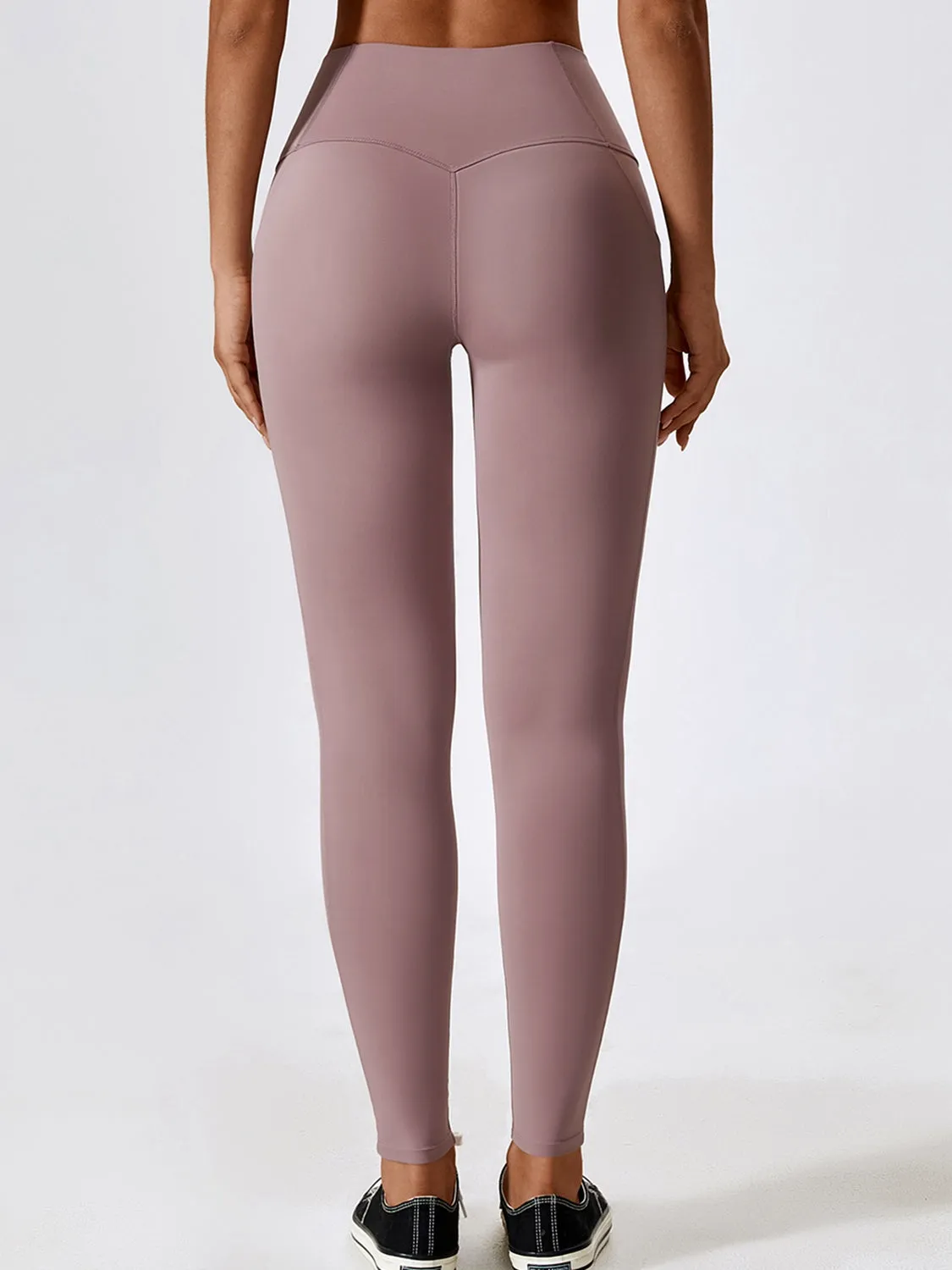 Wide Waistband Activewear Leggings