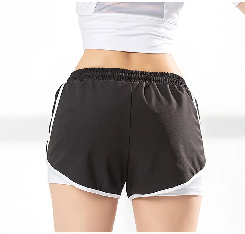 woman Sport Shorts Fitness  Workout Running Gym Yoga